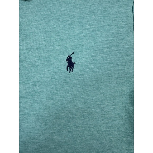 Polo Ralph Lauren Men's Shirt Aqua Green Short Sleeve Size Medium - Picture 2 of 12